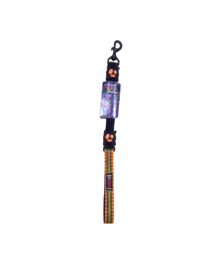 [DCLB1122-AL] DOCO® LOCO Shock Absorbing BUNGEE Leash - SHORT (DCLB1122)Pattern/Texture: Lime Street, Sizes: L
