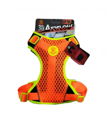 [DCA313-S8M] DOCO® Super Comfortable 3D Foam Harness (DCA313)Sizes: M, Color: Safety Orange 