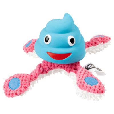 [LR14522] DUVO PLUSH LATEX OCTOPUS BLUE/PINK 