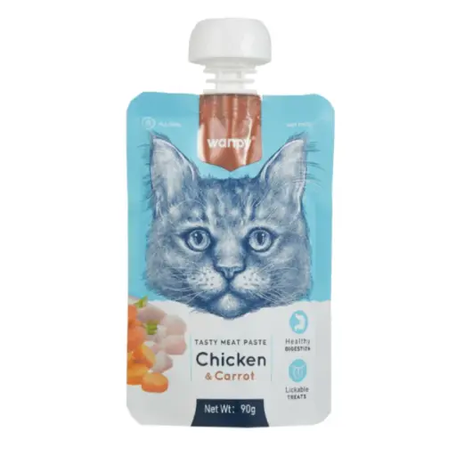 [DL11537] DentalightTastyFreshestCatTreatinCanChicken&Carrot80g