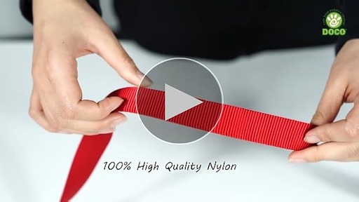 [DCSN1048-04XS] Doco 4ft Signature Nylon Leash (DCSN1048)Color: Pink, Sizes: XS