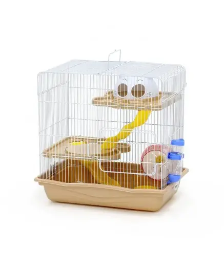 [BC-M022] Dayang Hamster Cage (M022) - 45 x 30 x 45cm Dimension: 45 x 30 x 45cm