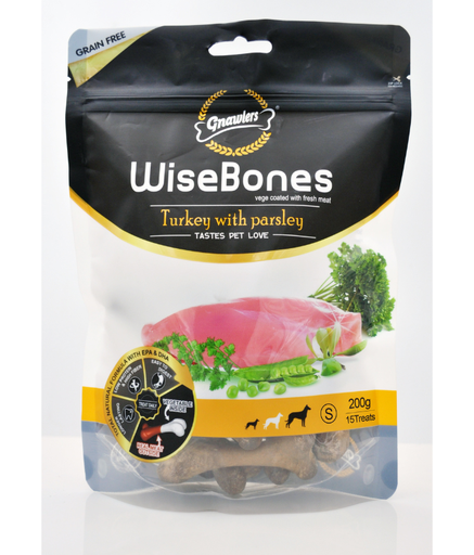 [DL08438] Dentalight 3 Ocean Diner Dog Treat 108g (12pcs) - Salmon Flavour 