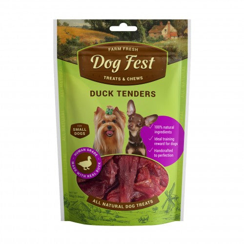[79711533] Dog Fest Duck Tenders For Mini-Dogs - 55g (1.94oz)Weight: 55g 