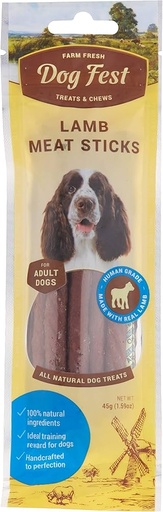 [79711281] Dog Fest Lamb Meat Sticks For Adult Dogs - 45g (1.59oz)Weight: 45g 