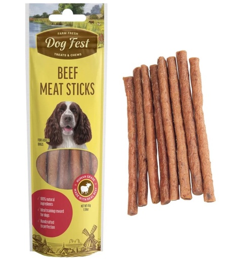 [79711298] Dog Fest Beef Meat Sticks For Adult Dogs - 45g (1.59oz)Weight: 45g 