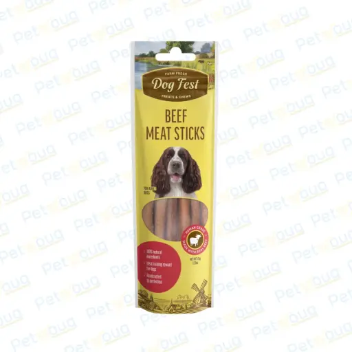 [79711298] Dog Fest Meat Sticks Beef For Adult Dogs Dog Treat Stick 45g