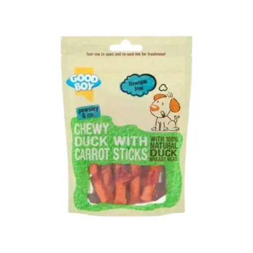 [ART620224] Duck Carrot Stick Treat Stick 90G