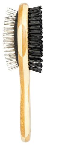 [LR158009] Duvo Bamboo 2 - in - 1 Grooming BrushSizes: L 