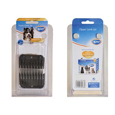 [LR702-588] Duvo Clipper comb set for professional set 3 - 6 - 10mm (Suitable For Andis & Duvo+ Clipper) 