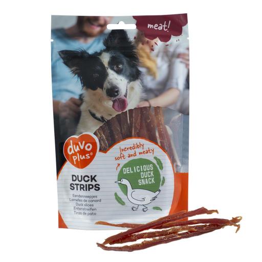 [LR11952] Duvo Dog Snack 80gFragrance/Flavour: Duck, Options: Strips 