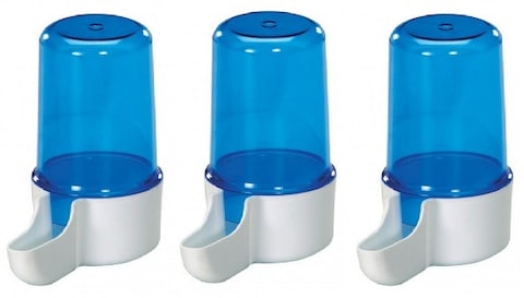 [LR405-404] Duvo Fountain altair Blue - Bird Water BottleColor: Blue, Capacity: 110ml 