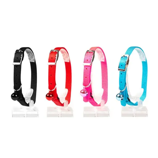 [LR11196] Duvo+ Cat Collar Uni 2 Nylon Mixed Colors 20-30cm / 10Mm-1pc