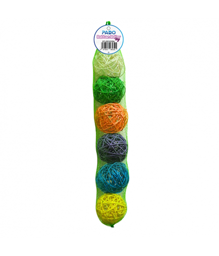 [LR11584] Duvo+ Colorful Sisal Climbing Rope with Leather Strips 124cm 