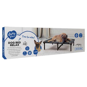 [LR12353] Duvo+ Dog Bed Relax, GreyDimension: 118x74x19cm 