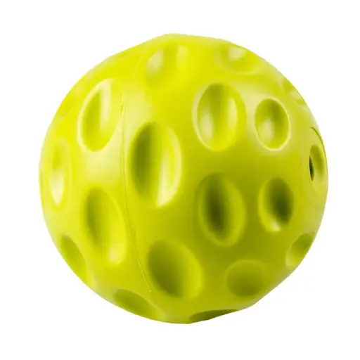 [LR12777] Duvo+ Dog Toy Giggle Ball 9cm Color: Green