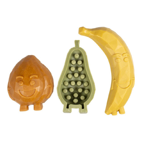 [LR12711] Duvo+ Garden Bites Fruity Friends 7cm - 18Pc - Mix Colors