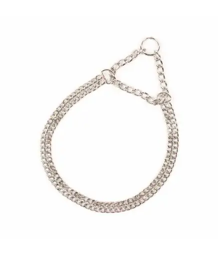 [LR12891] Duvo+ Slip Collar 2 Rows, Chromed Length: 50cm