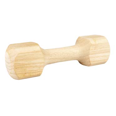 [LR13490] Duvo+ Wooden Retrieving Dumbbell M - 20x5,5x5,5cm - 230gSizes: M 