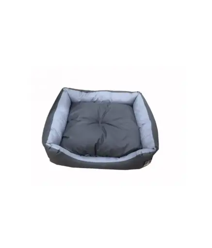 [EMK02D-21D] Empets Couch Bed Basic Duo Dimension: 65x50x18cm, Color: Grey & Dark Brown