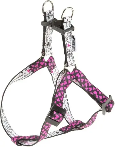[75610999] Ferplast Arlecchino P Harness Dimension: 54-78cm x 20mm, Sizes: L