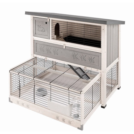 [57091200] Ferplast Cage Ranch 120 Max Rabbit hutch 117 x 69 x h 107 cm