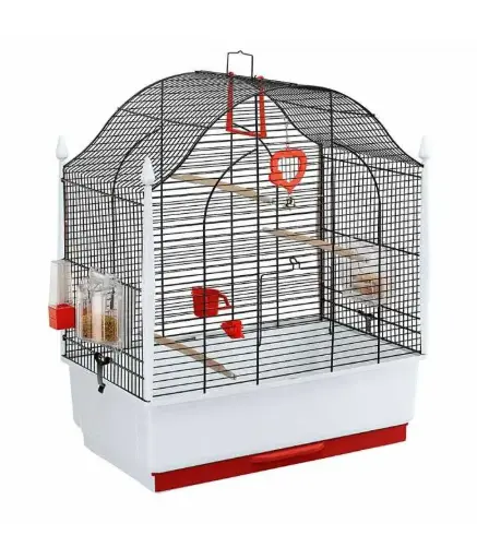 [52018817] Ferplast Cage Villa Black - 50 x 31 x h 63.5 cm