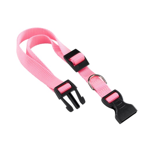 [75250822] Ferplast Club C Nylon Collar For DogsColor: Red, Dimension: 18-25cm x 10mm