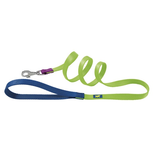 [75360901] Ferplast Club G Colours Leash [Color - Green, Dimension - 25mm x L 120cm]