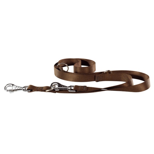 [75340625] Ferplast Club GA Adjustable Nylon Dog LeashColor: Blue, Dimension: 15mm x L 120cm