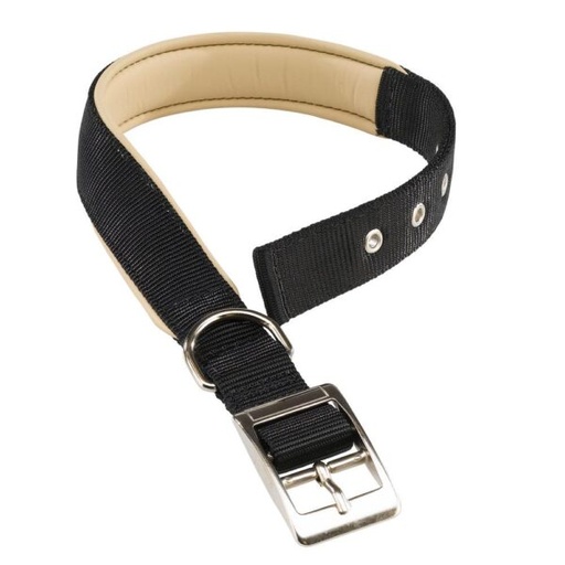 [75249917] Ferplast Daytona C Nylon Dog CollarColor: Black, Dimension: 45-53cm x 25mm