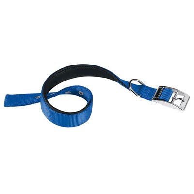 [75249925] Ferplast Daytona C Nylon Dog CollarColor: Blue, Dimension: 45-53cm x 25mm