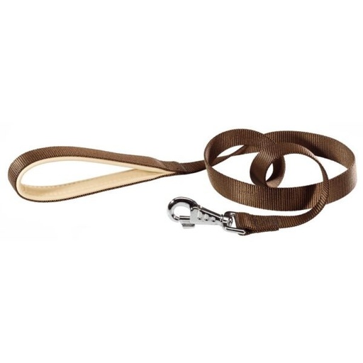 [75337912] Ferplast Daytona G Nylon Dog LeashColor: Brown, Dimension: 25mm x L 120cm