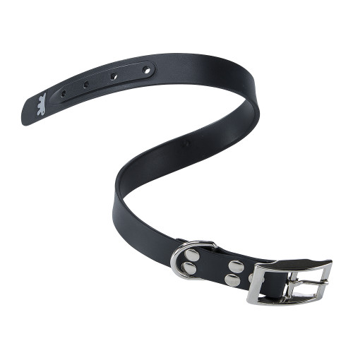 [78002117] Ferplast Ergoflex CF Techno - rubber Dog CollarColor: Black, Dimension: 45-53cm x 24mm