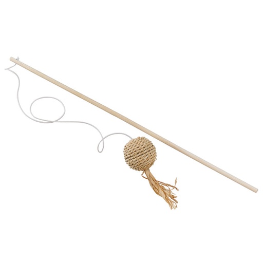 [84998799] Ferplast PA 4998 Wooden fishing Rod with Mouse for Cats