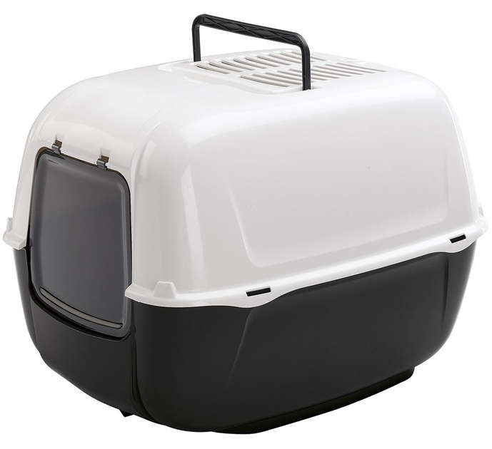 [72053017PA] Ferplast Toilet Home Prima Black 39.5x52.5x38cm