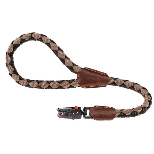 [75375901] Ferplast Twist Matic GM Short Leash For Dogs Complete With Magnetic Snap HookColor: Brown, Dimension: Ø12mm x L 60cm