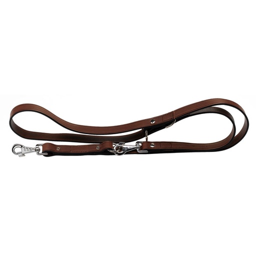 [75142958] Ferplast VIP GA Bull Leather Dog LeashColor: Brown, Dimension: 18mm x L 120-200cm