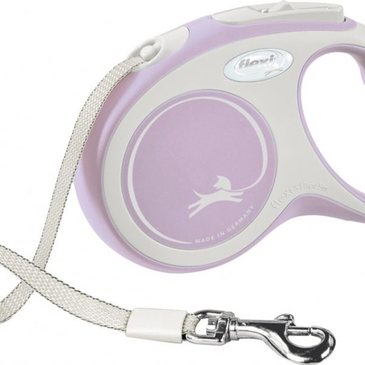[4000498043509] Flexi New Comfort S Tape 5m[Color - Rose] 