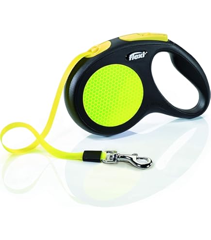 [4000498031704] Flexi New Neon Yellow Tape[Length - 5M, Size - M] 