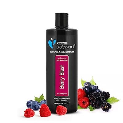 [GP842084] Groom Professional Berry Blast ShampooVolume: 450 ml 