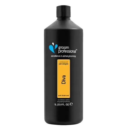 [GP843067] Groom Professional Diva Cologne (Perfume)Fragrance/Flavour: Exotic Female Scent, Volume: 1L 