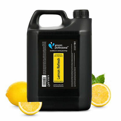 [GP842102] Groom Professional Lemon Refresh ShampooVolume: 4 litre, Fragrance/Flavour: Fresh Lemon 