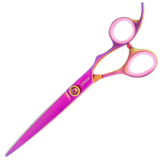 [860516] Groom Professional Luminosa Straight ScissorLength: 7 Inch 