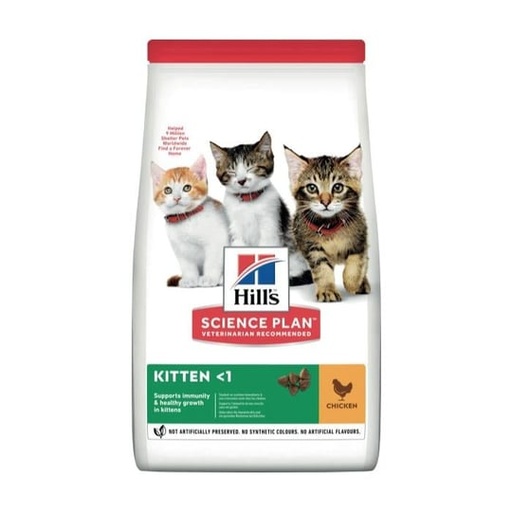 [052742024363] Hill's Science Plan - Kitten Dry Food - Chicken - 3kg