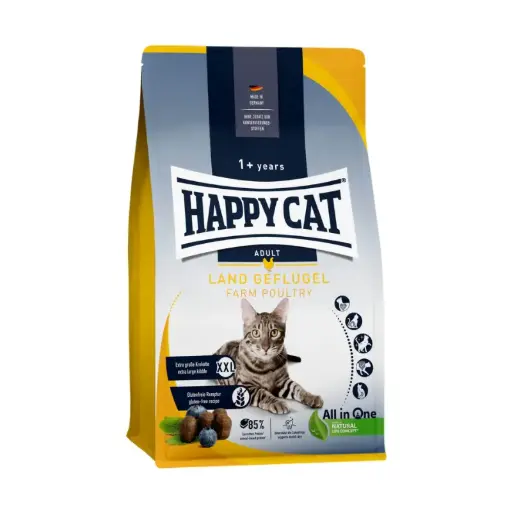 [70569] Happy Cat Culinary Land Geflugel Dry Cat Food Bag 1300g