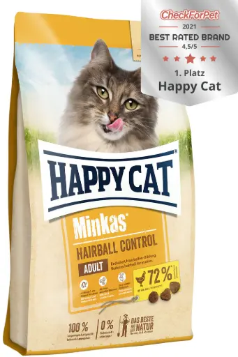 [70417] Happy Cat Minkas Hairball Control    4 kg 