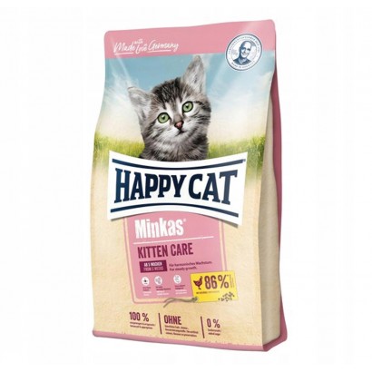 [70406] Happy Cat Minkas Kitten Care Kitten Care Dry Cat Food Bag 10kg