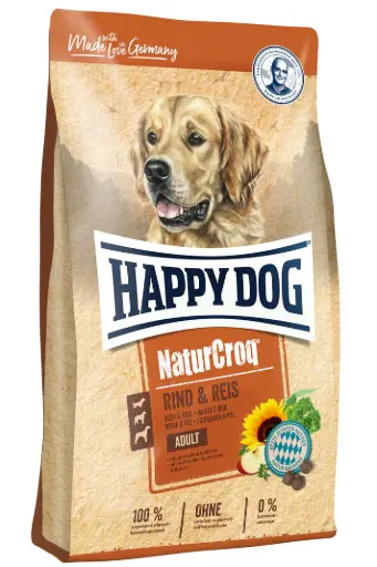 [60517] Happy Dog NaturCroq Beef & Rice    15 KG 