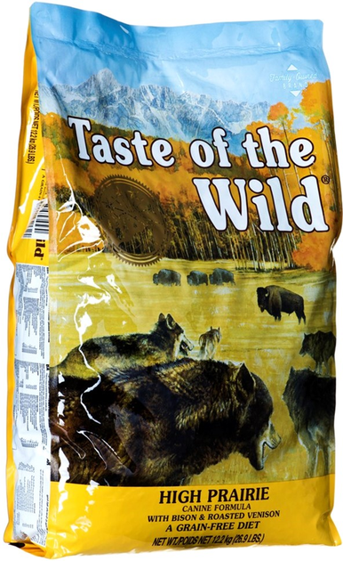 [9751] High prairie Canine Recipe with Roasted Bison & Roasted Venison 12.2kg 